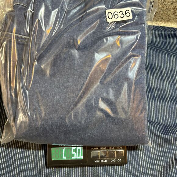 Ava & Viv Jeans Women 20W Dark Wash Stretch Denim Skinny Tapered Plus Size - Picture 8 of 8